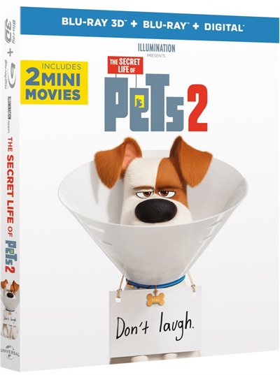 Kæledyrenes Hemmelige Liv 2 - 3D Blu-Ray