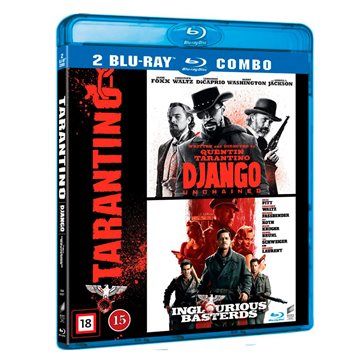 DJANGO UNCHAINED/INGLOURIOUS (Blu-Ray)