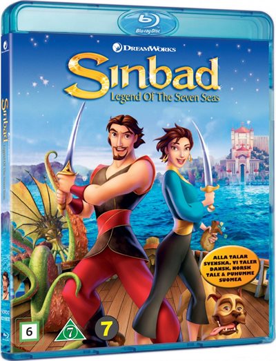 Sinbad - Legenden Fra De Syv Have Blu-Ray