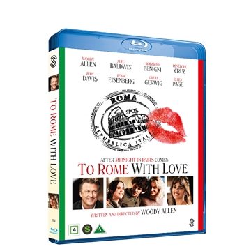 To Rome With Love Blu-Ray