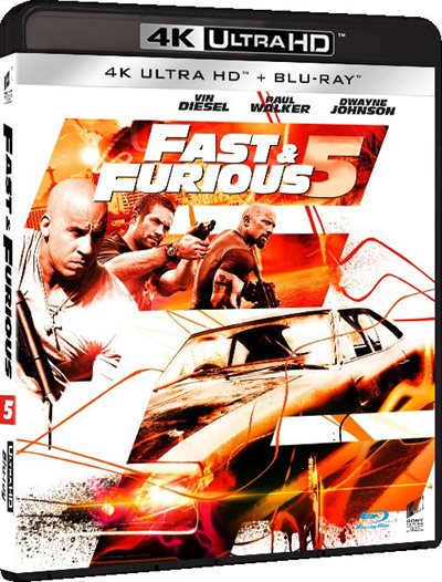 Fast & Furious 5 - 4K Ultra HD Blu-Ray