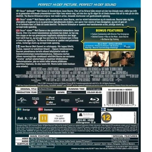 Bourne - Ultimatum Blu-Ray