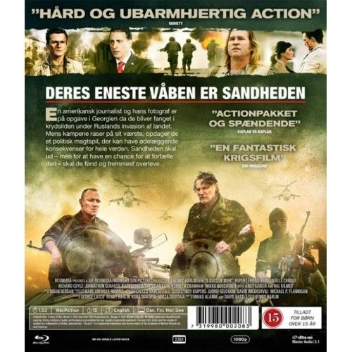 5 Days Of War Blu-Ray