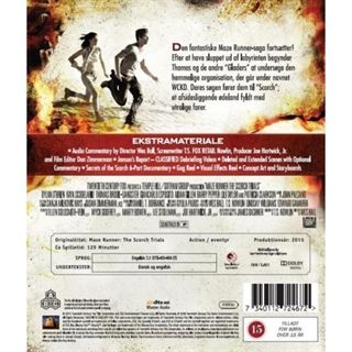 Maze Runner 2 - Infernoet Blu-Ray