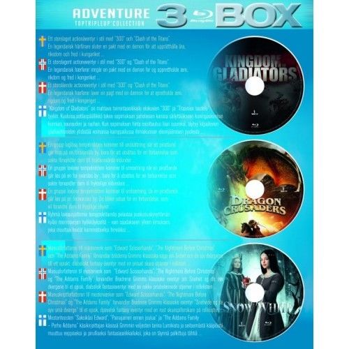 Adventure Box - 3 Blu-Ray