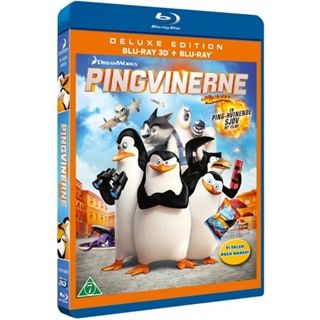 Pingvinerne Fra Madagascar - 3D Blu-Ray
