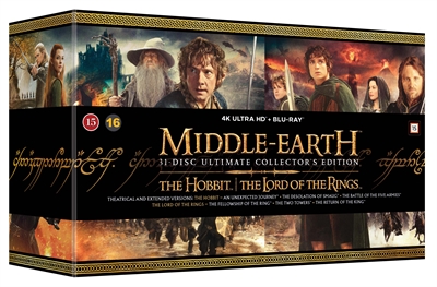 Middle-Earth Ultimate Collector\'s Edition - 4K Ultra HD + Blu-Ray