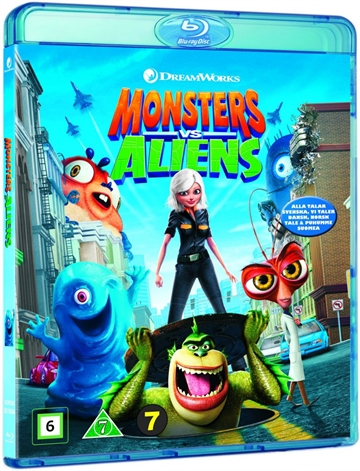 Monsters Vs Aliens - Blu-Ray